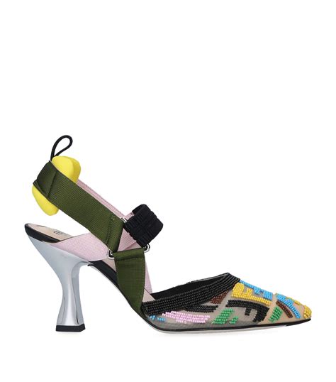 fendi colibri slingback|fendi colibri heels.